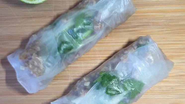 Simple Ginger Lime Pork Spring Rolls Recipe with Ingredients You Already Have