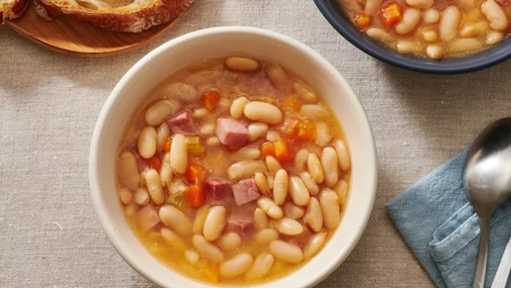 Basic Ham and Bean Soup Recipe — Quick and Easy Homemade Snack