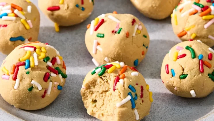 Simple & Affordable Sugar Cookie Dough Protein Bites Recipe