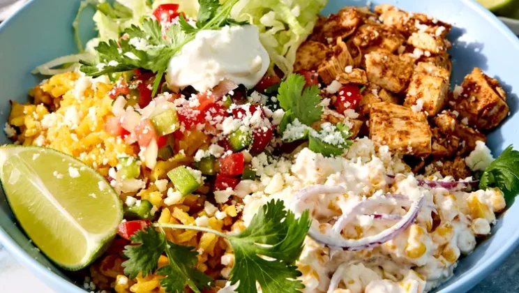 Best Mexican Street Corn Chicken Rice Bowl Recipe for Home Cooks